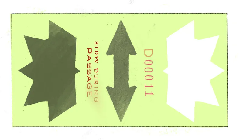 illustrated ticket