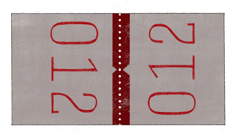 illustrated ticket