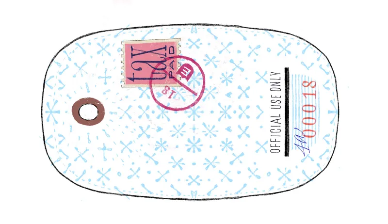 illustrated ticket