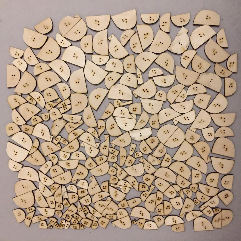 All the tiny countershapes.